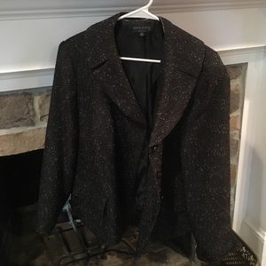 Anne Klein Tweed Suit Jacket